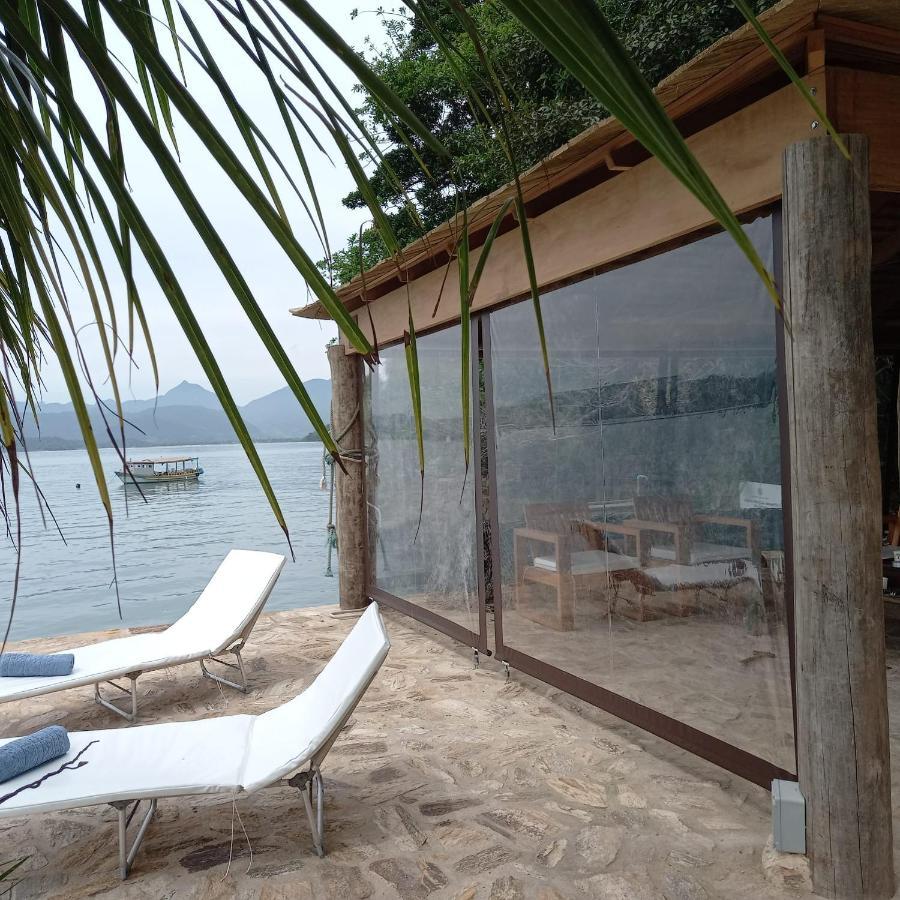 Villa Refugio Na Frente Do Mar Em Ilha De Araujo Parati Esterno foto